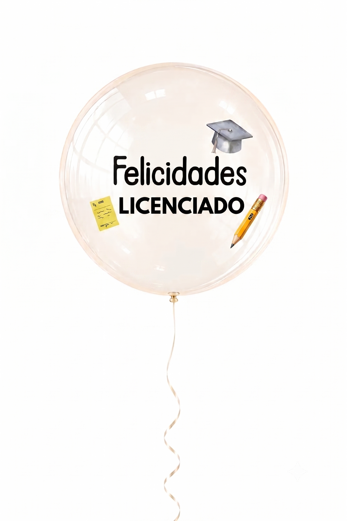 Globo Felicidades Licenciado