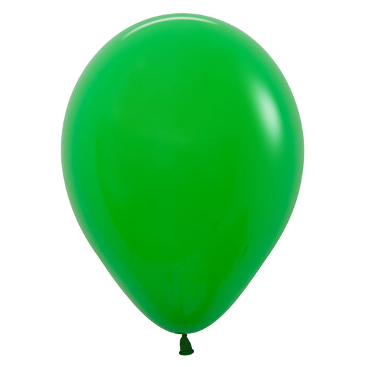 Mini Globo Fashion Verde Trebol R-5 x50