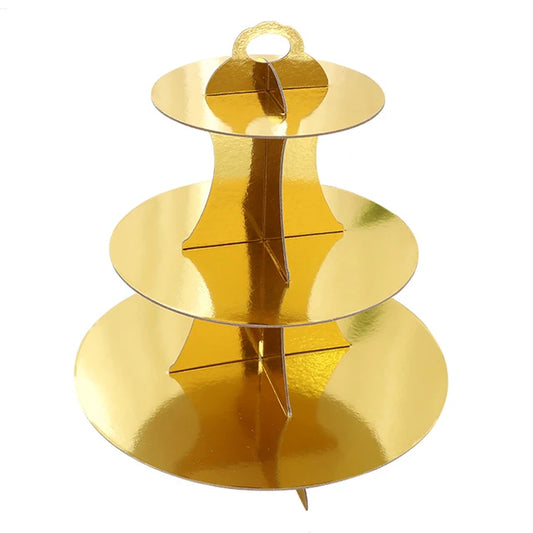 Base para Cupcakes Dorado