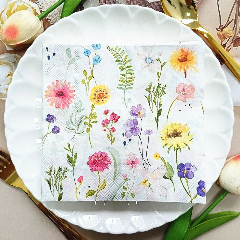 Servilletas Flores