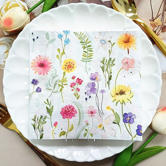 Servilletas Flores