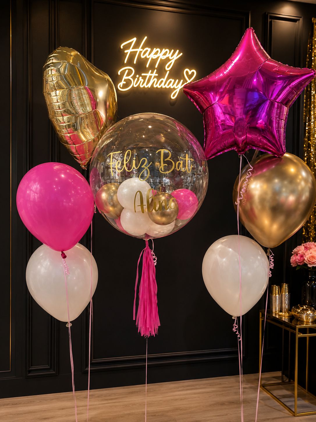 Bouquets con Burbuja Personalizada