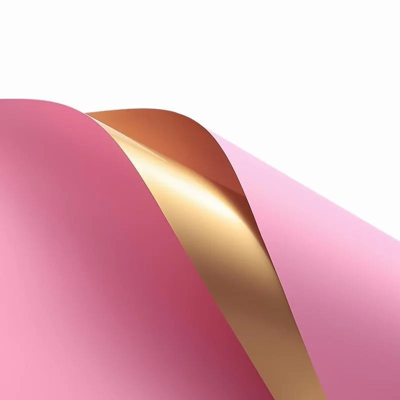 Papel Coreano Duplex Dorado