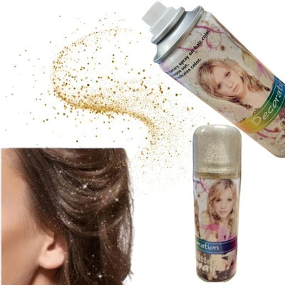 Glitter Para El Pelo Dorado
