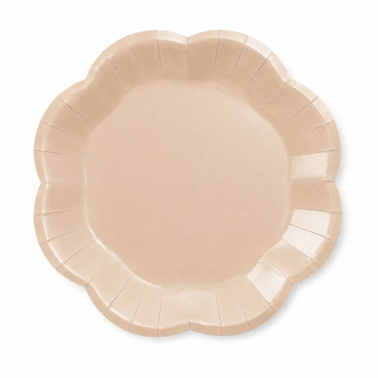 Plato Ondulado Beige