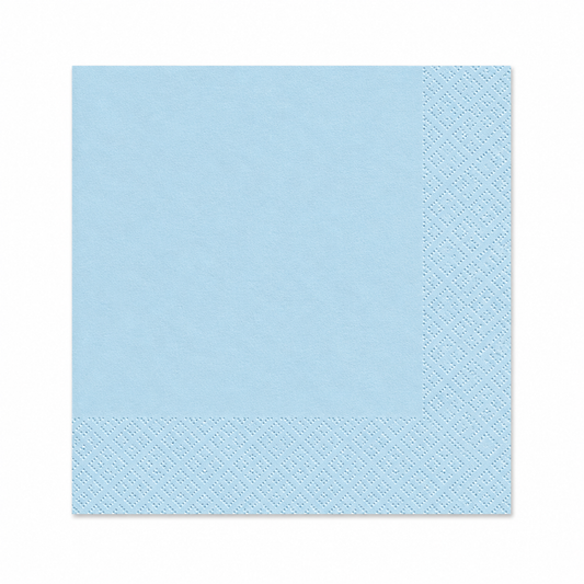Servilletas Celeste Pastel
