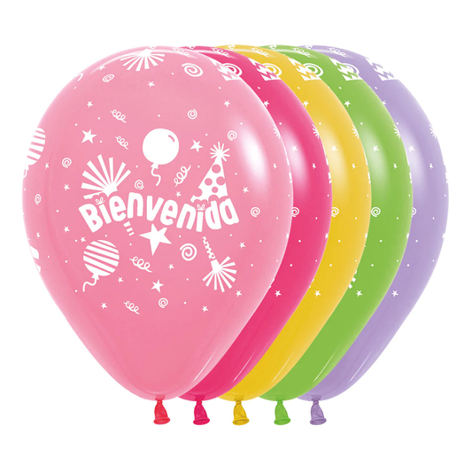 Globo Fashion Mix Bienvenida R-12 x12