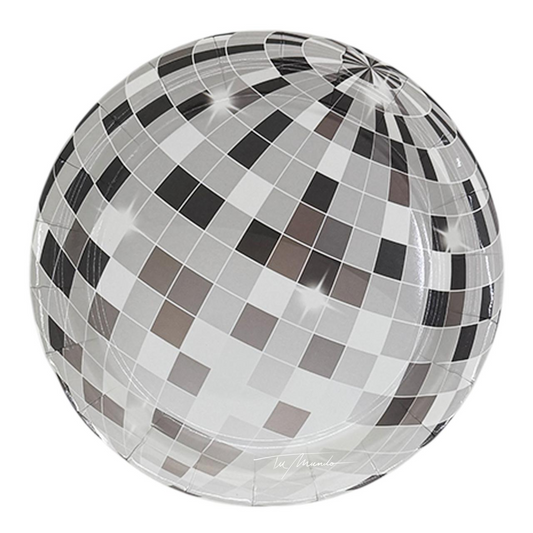 Platos de Papel Bola de Disco