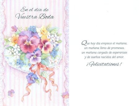 Tarjeta Nuestra Boda