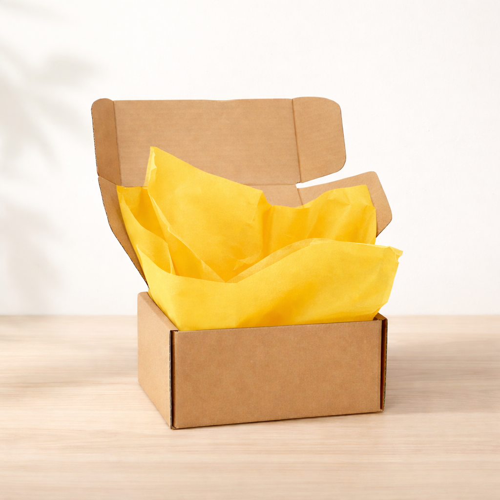 Papel de Seda Amarillo x100