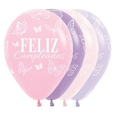 Globo Fashion Mariposas Encantadas R-12 x12