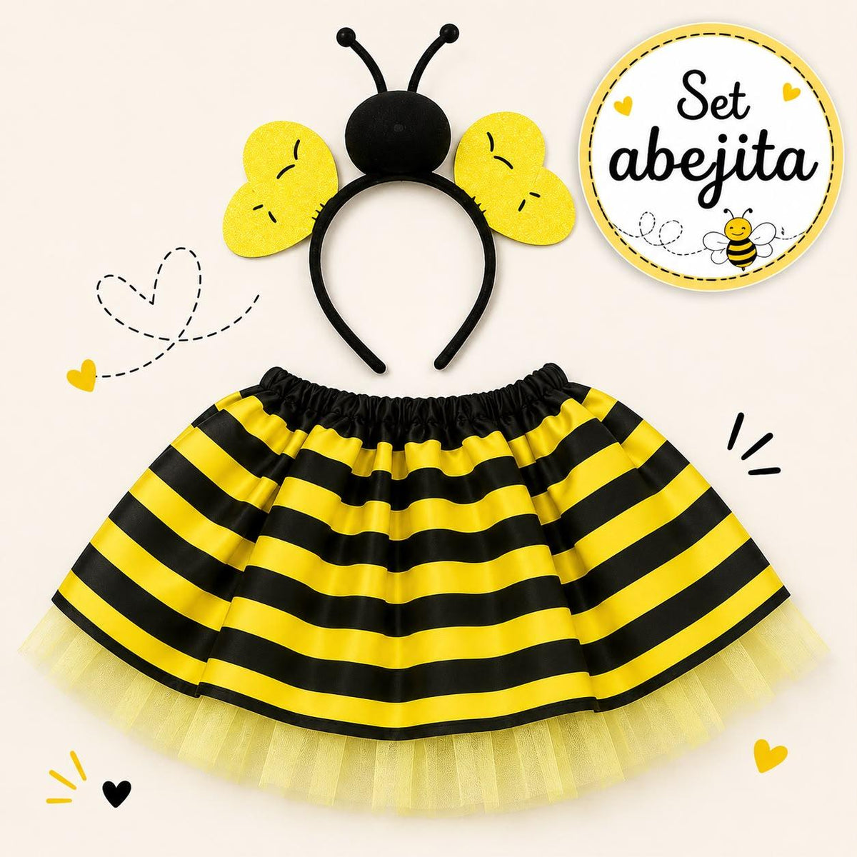 disfraz abeja
