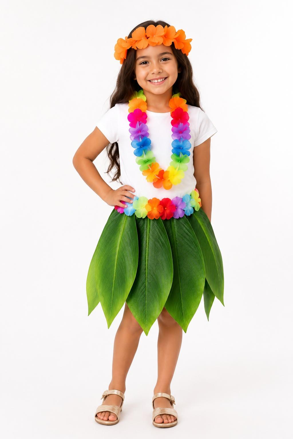disfraz hawaiana