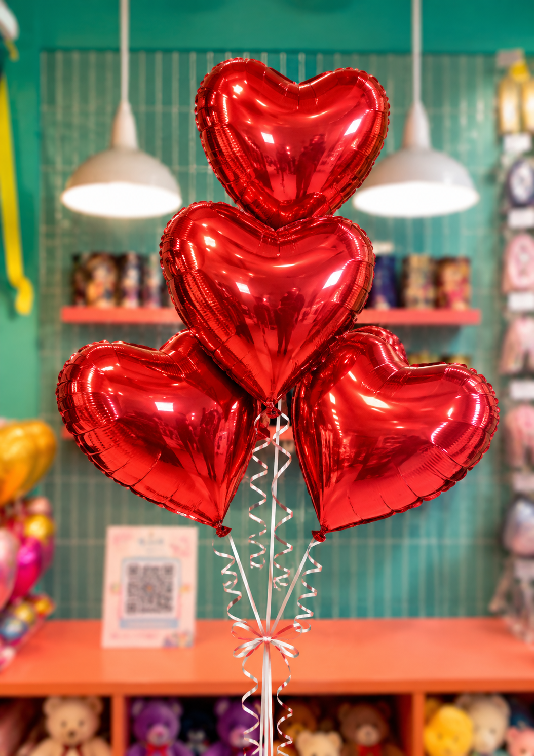 Globo Corazón Lisos