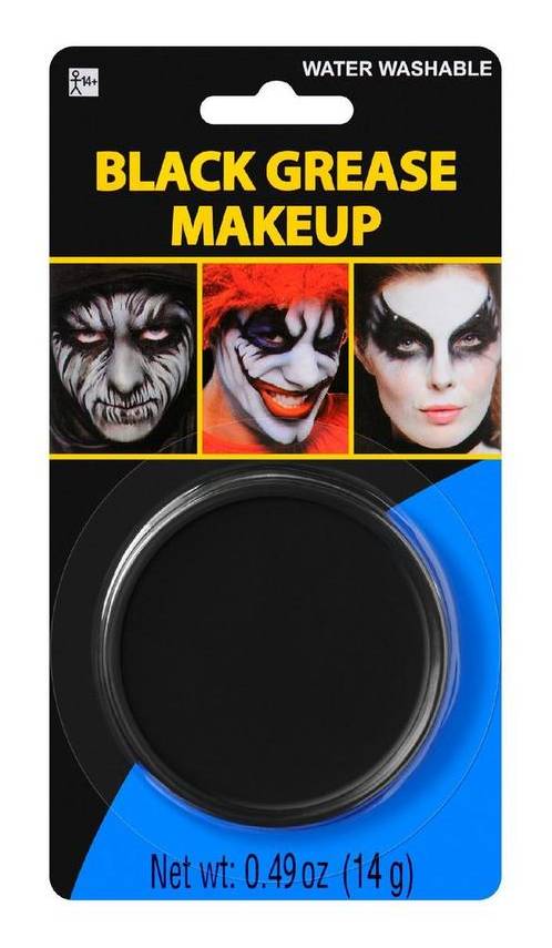 Maquillaje Pintura Facial Negra