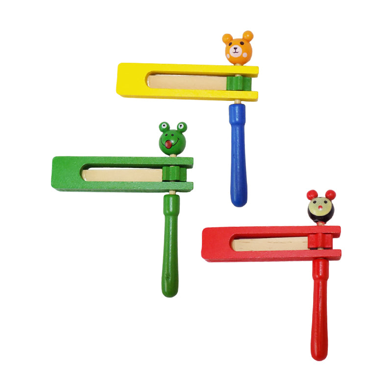 Matraca en Madera x3