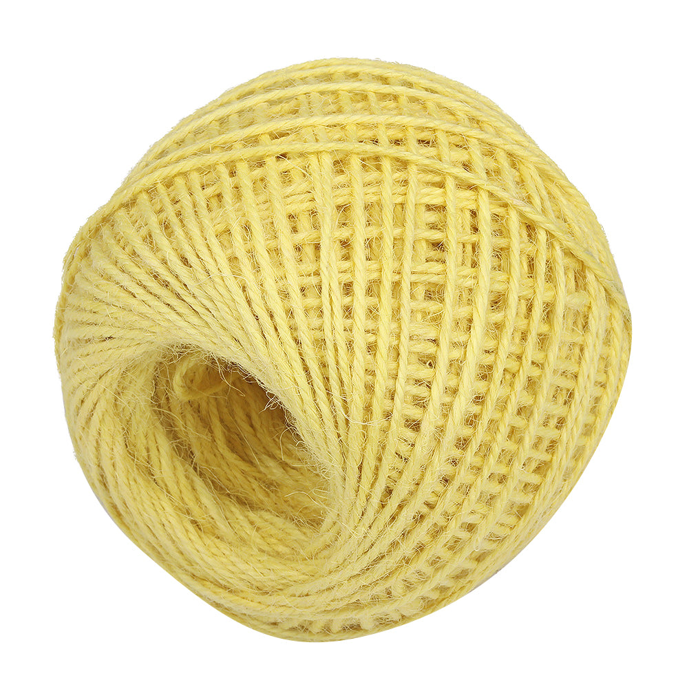 Hilo de Fibra Vegetal Amarillo