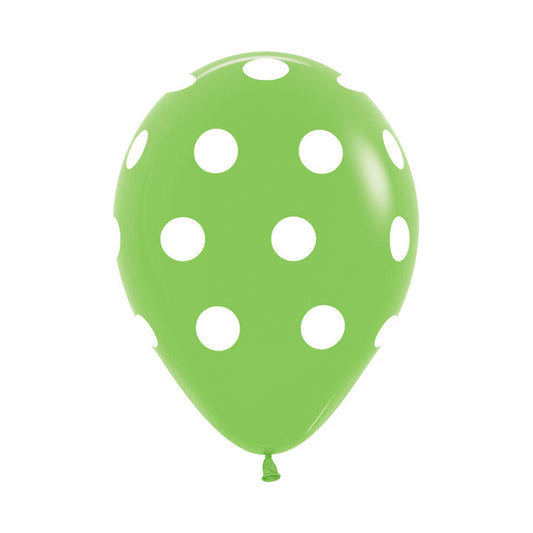 Globo Fashion Polka Dots Verde R-12 x12