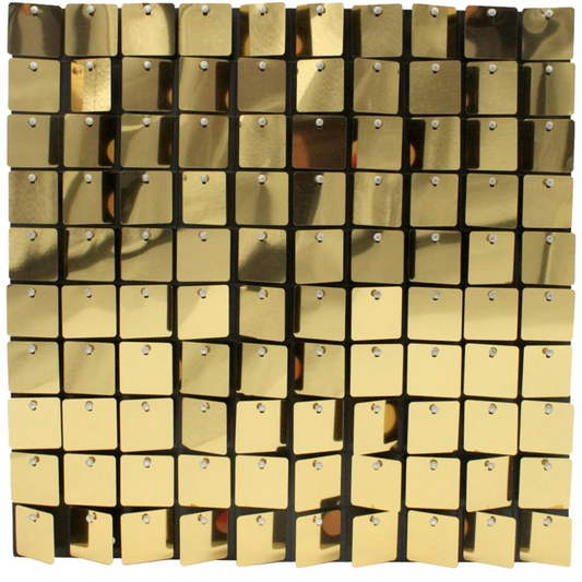 Panel Shimmer Dorado
