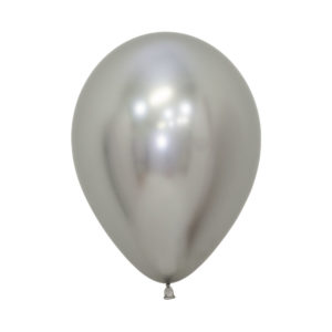 Mini Globo Reflex Plata R-5 x20