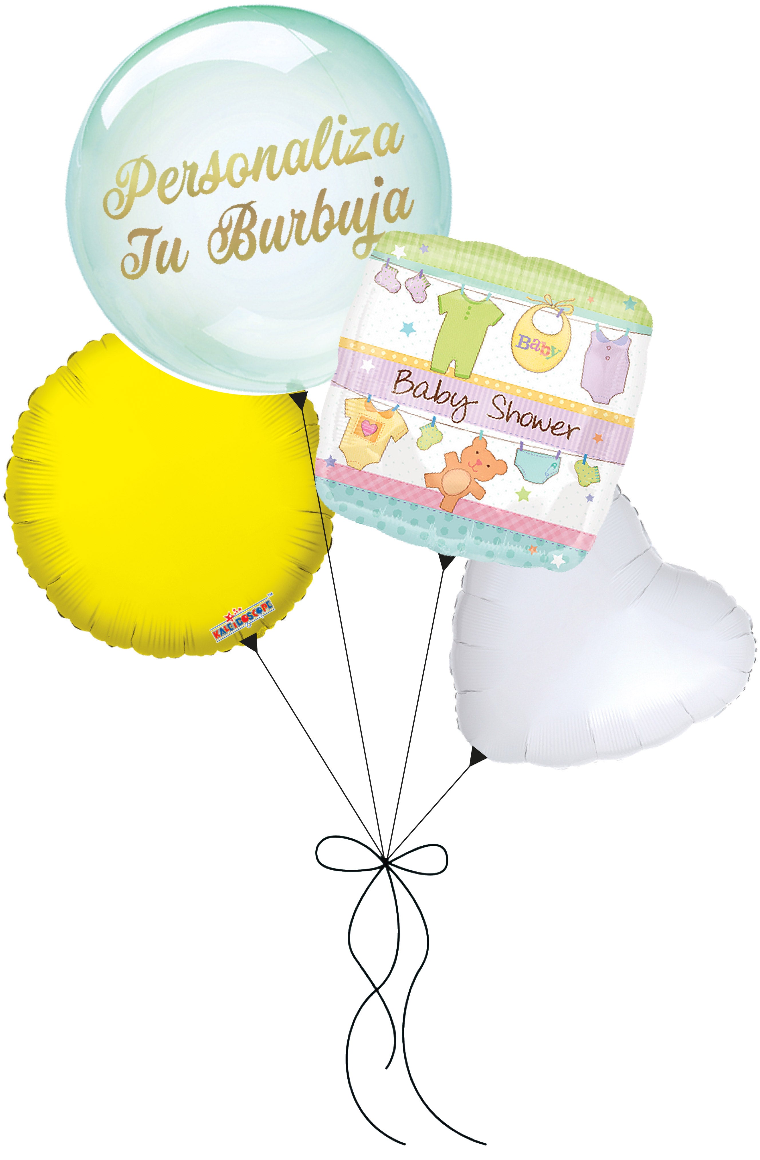 Bouquet Baby Shower Personalizado – Balloon City