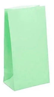 Bolsa de papel Verde agua